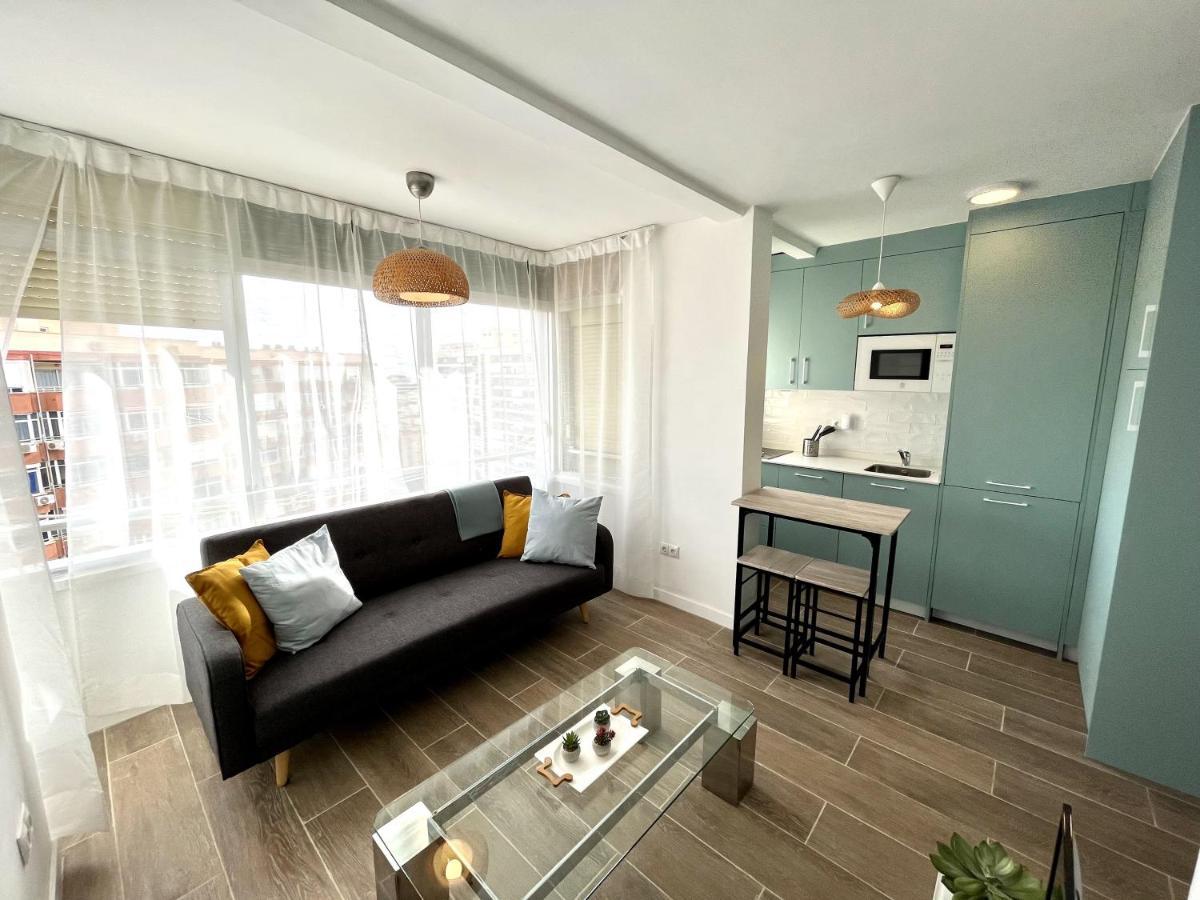 Tar11D - Estudio Con Vistas Al Mar, Wifi, Smart Tv, Fire Stick Amazon, En El Centro, A 600 Metros Playa Torremolinos Extérieur photo
